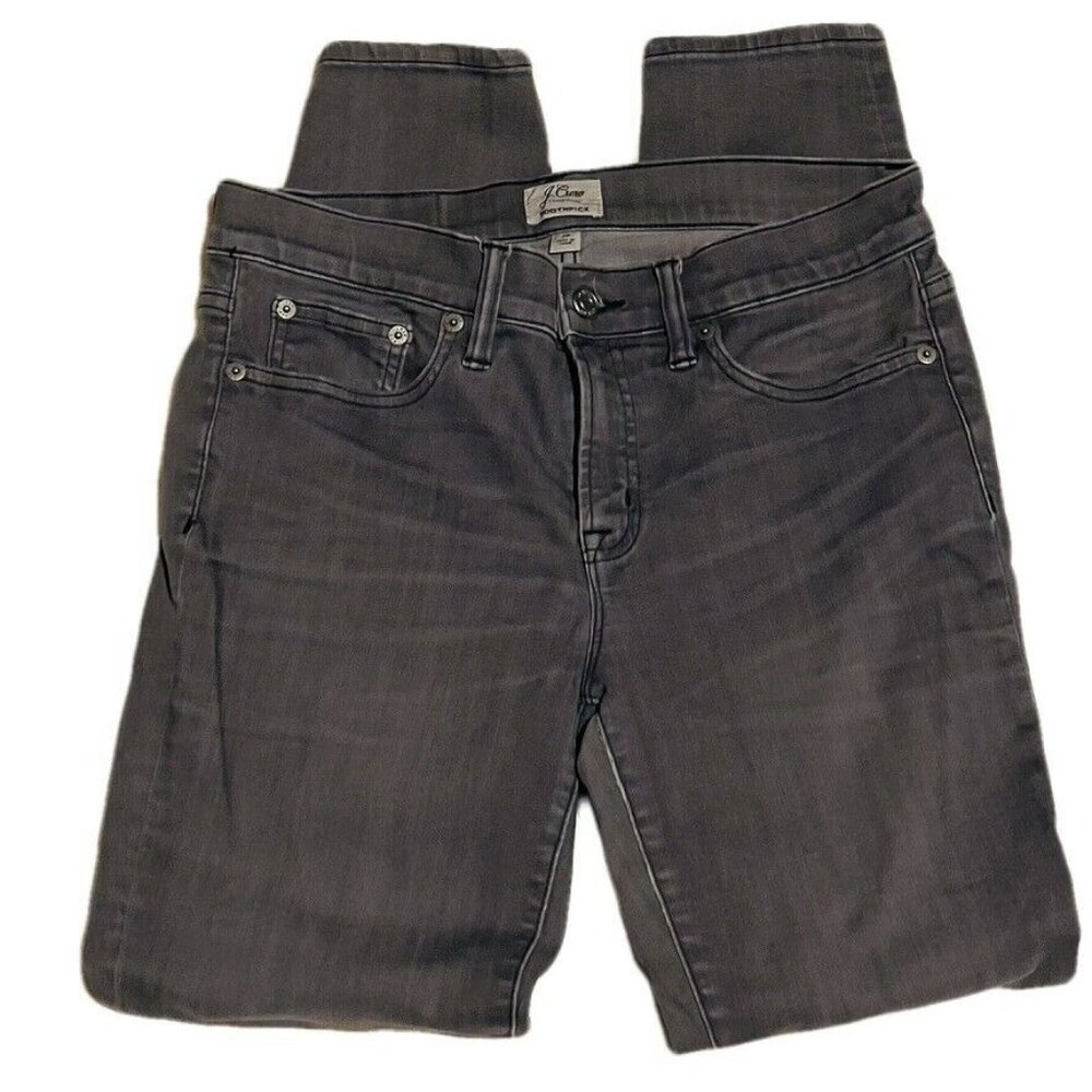 J. Crew Jeans ToothPick Gray Classic 5 Pocket Denim Women's Size 28